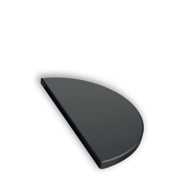 Bstrd Half Moon Stone Black Medium