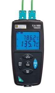 Ca1822 Kanal Temperaturdatalogger Med Display