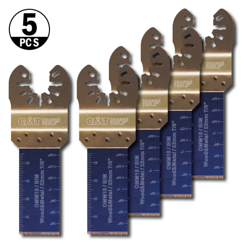 Cmt Multicut 22x48mm Bim Træ-metal Omm10-x5