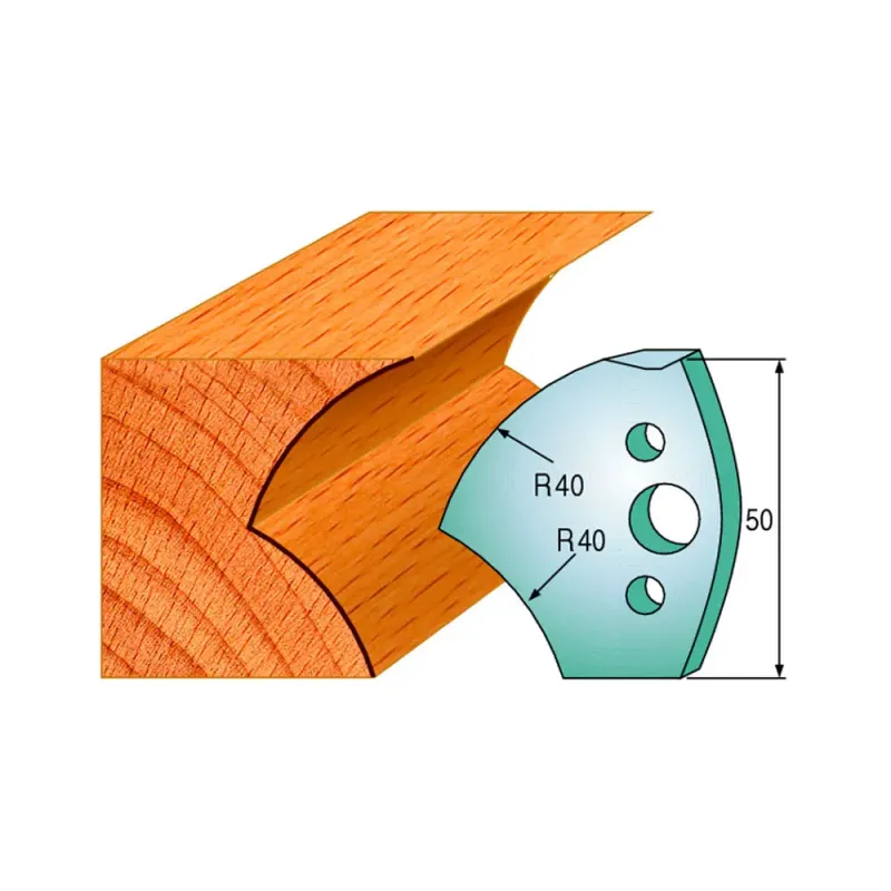 Cmt Profilknive Sæt 50mm Nr  550 690 550