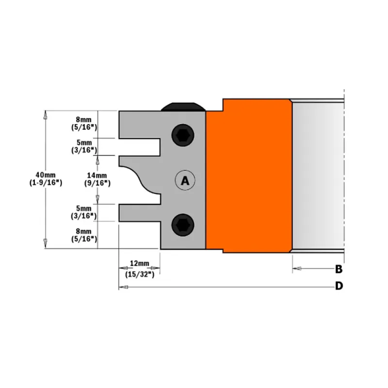 Cmt Profilplatte     2stk  Cmt 695 014d