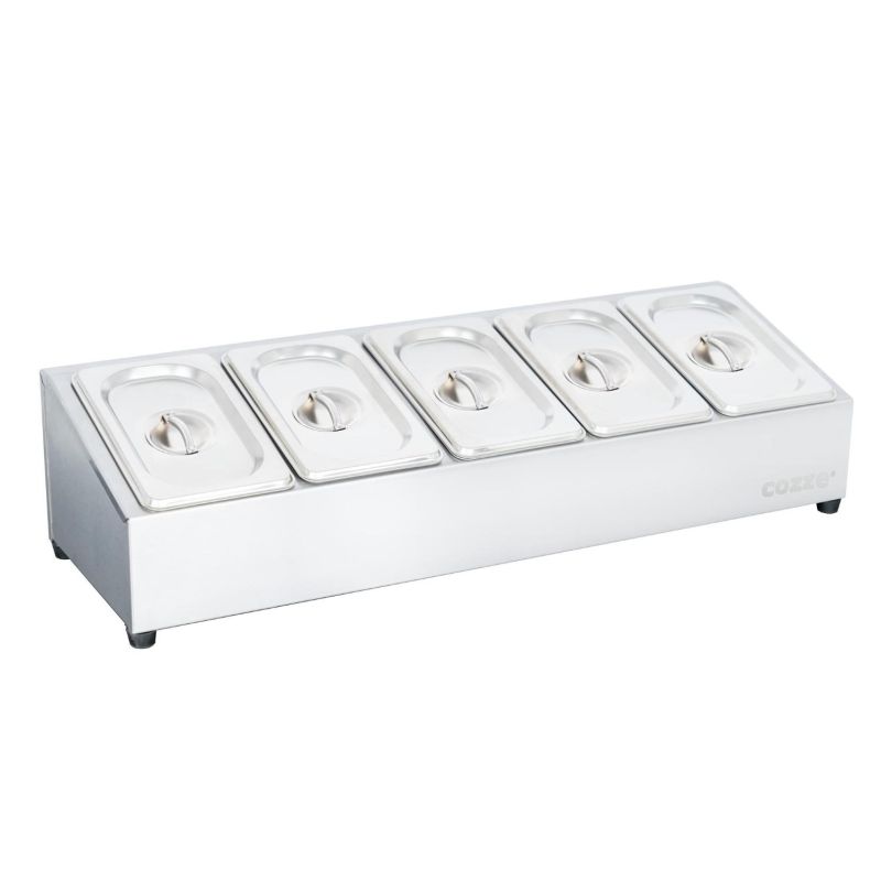 Cozze Topping Station Rum Rustfrit Stål 90325