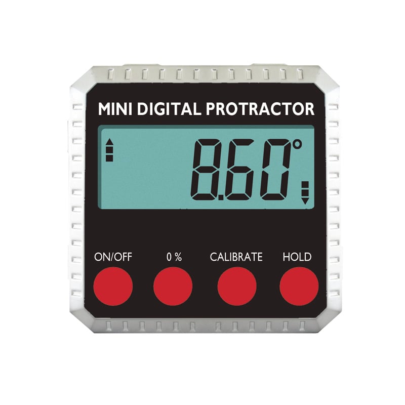 Digital Vinkelmåler 4x90â  50x50x25 Mm Med Magneter   Bunden  Afl    2â