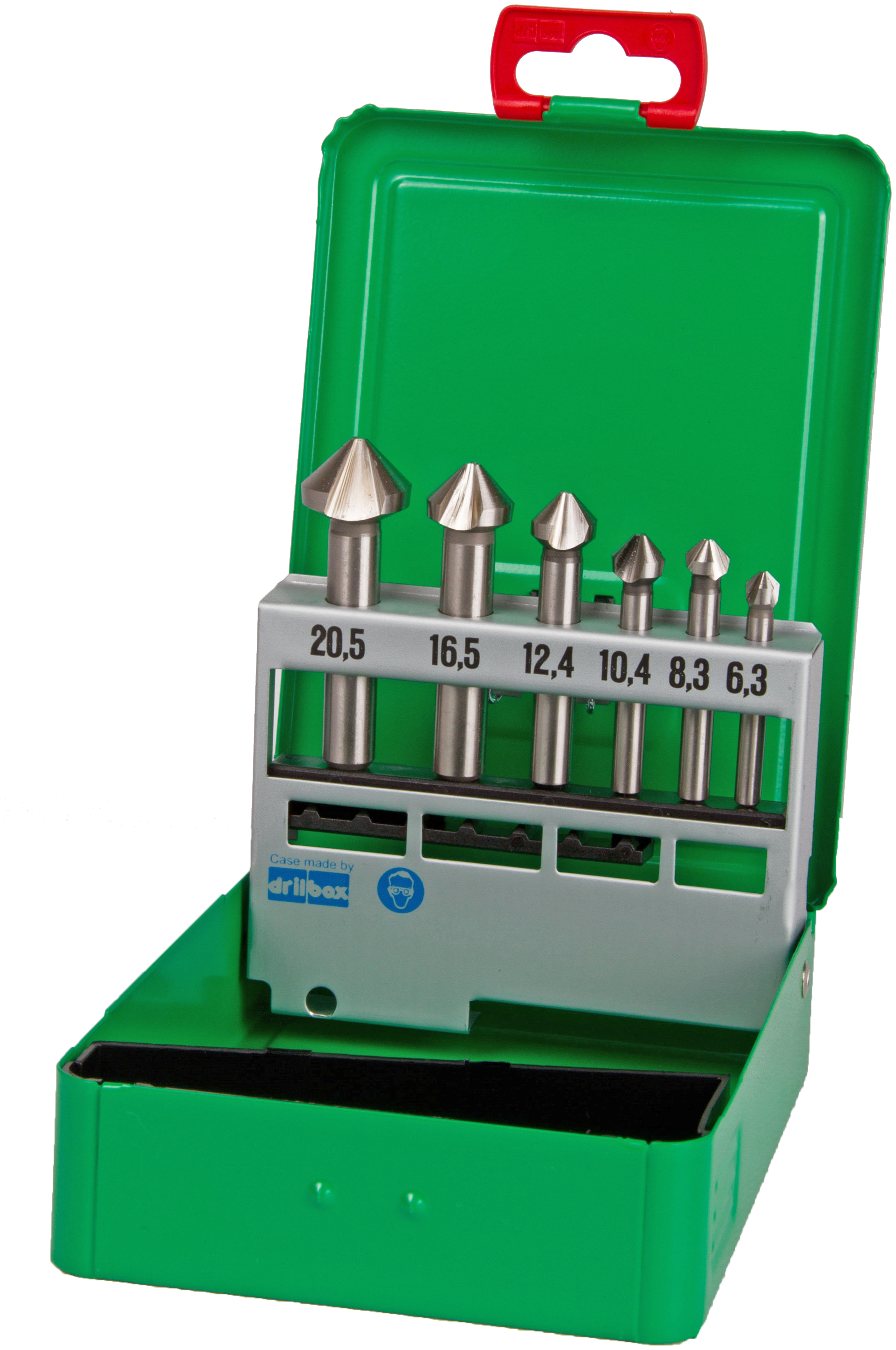 Dj Tools Forsænkersæt Hss -20 Mm Stålæske Stk