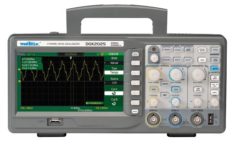 Dox2025 Kanal Oscilloskop Bordmodel