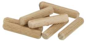 Dyvel Træ Riflet 8x40  125