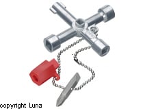 Ejendomsnøgle Knipex 00 11 03