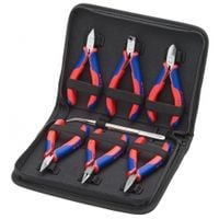Knipex Elektroniktænger med Læderetui – Professionelt Værktøj