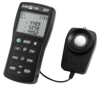 Elma 1336 Chroma Meter Til Måling Af Bl Lux Og Kelvin Med Loggefunktion