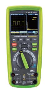 Elma 6800 Grafisk Multimeter Med Oscilloskopfunktioner