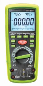 Elma 5800 Isolationstester Med Indbygget Sand Rms Multimeter