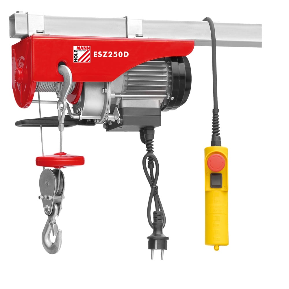 Esz250d 230v El Trækspil 250 Kg Holzmann