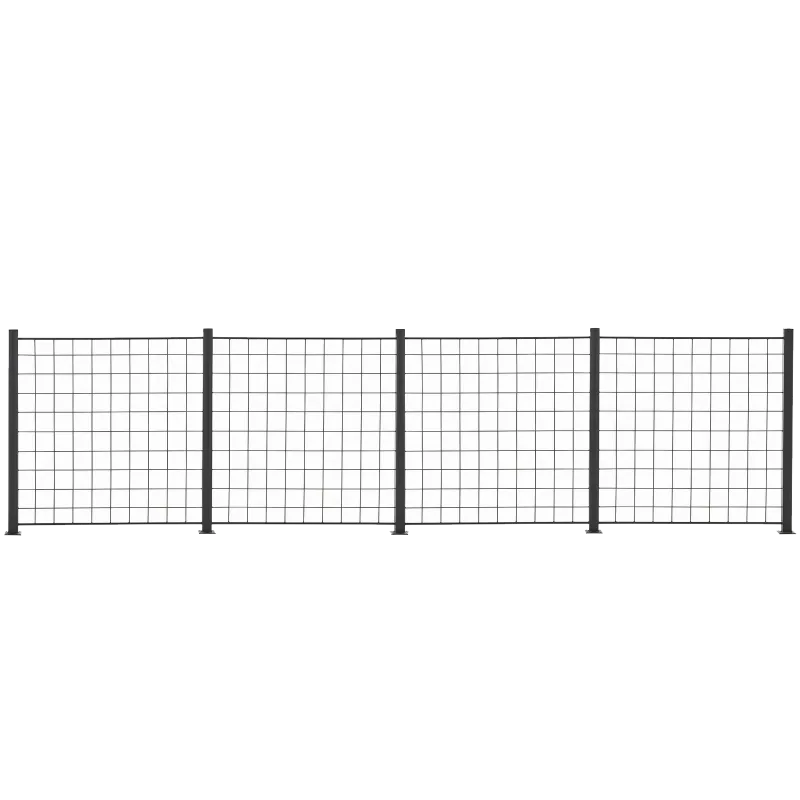 Fag Espalie Sort 100x100 Cm Inkl    Alu Stolper 108 Cm 116-093