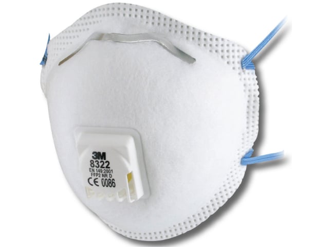3M Filt Halvmask 8322 FFP2V – Effektiv Åndedrætsværn