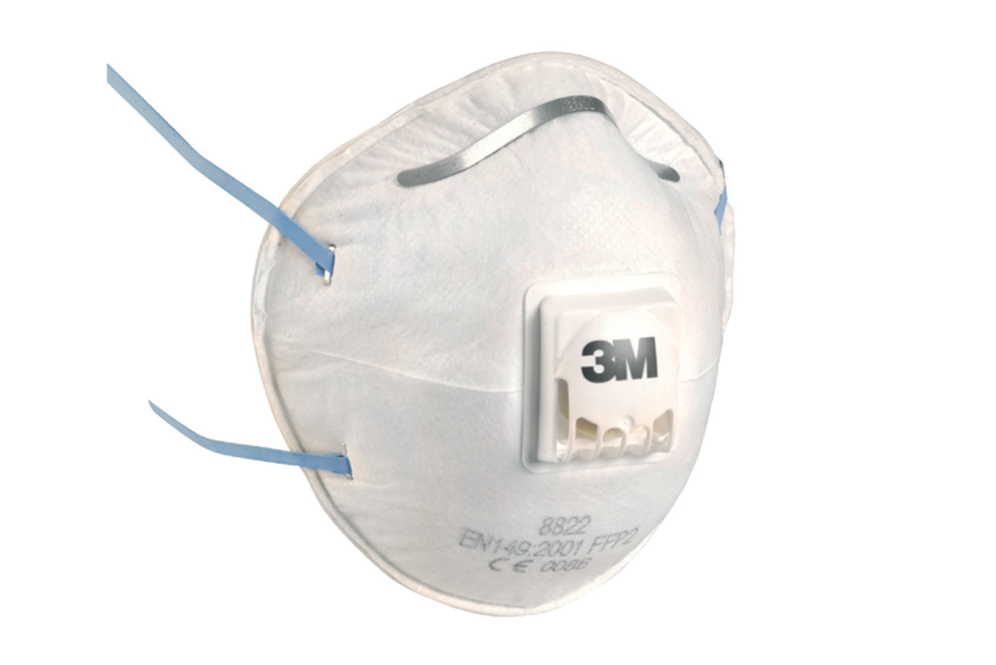 Filtrerande Halvmask 3m 8822 Ffp2v  10 Stk