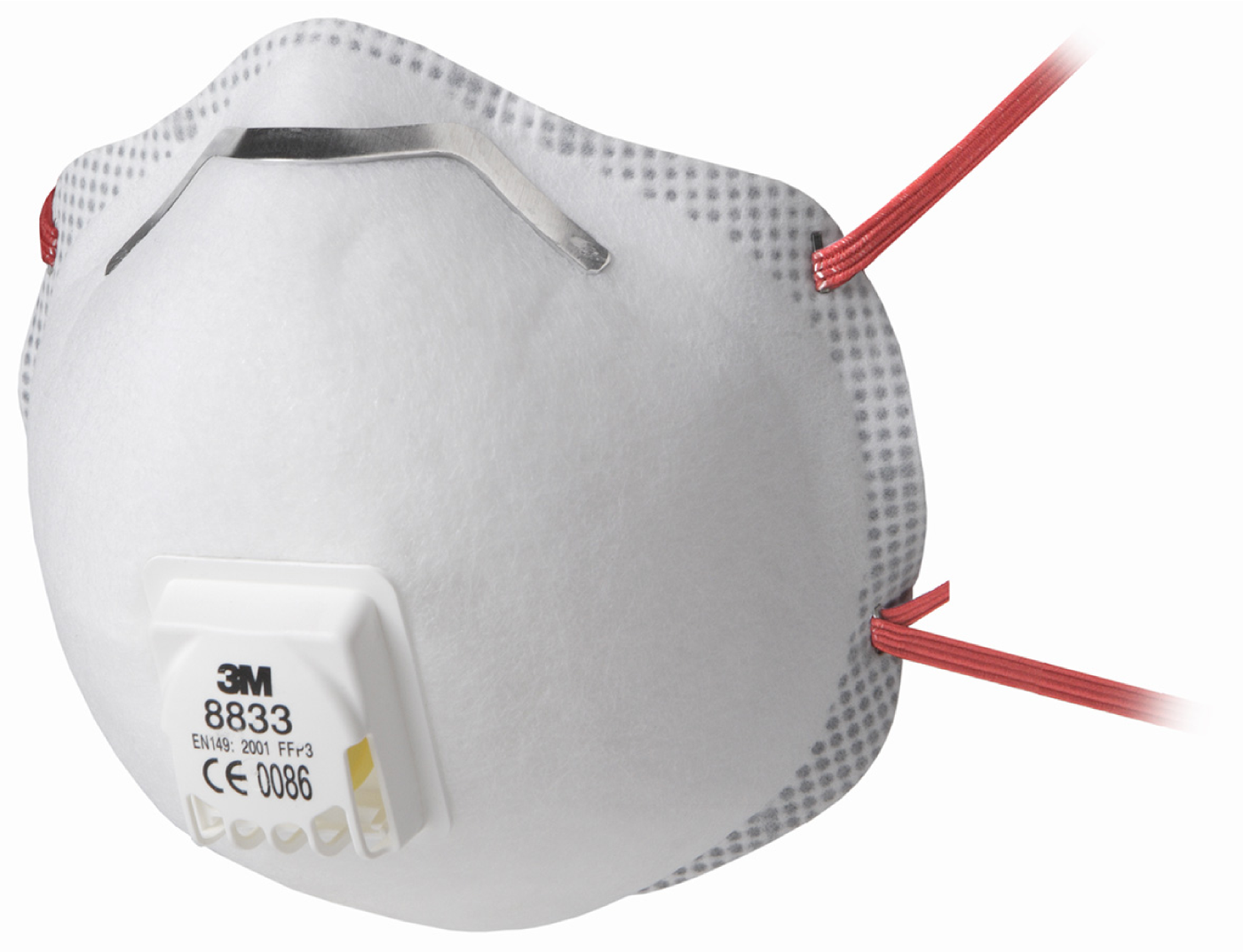 Filtrerande Halvmask 3m 8833 Ffp3v
