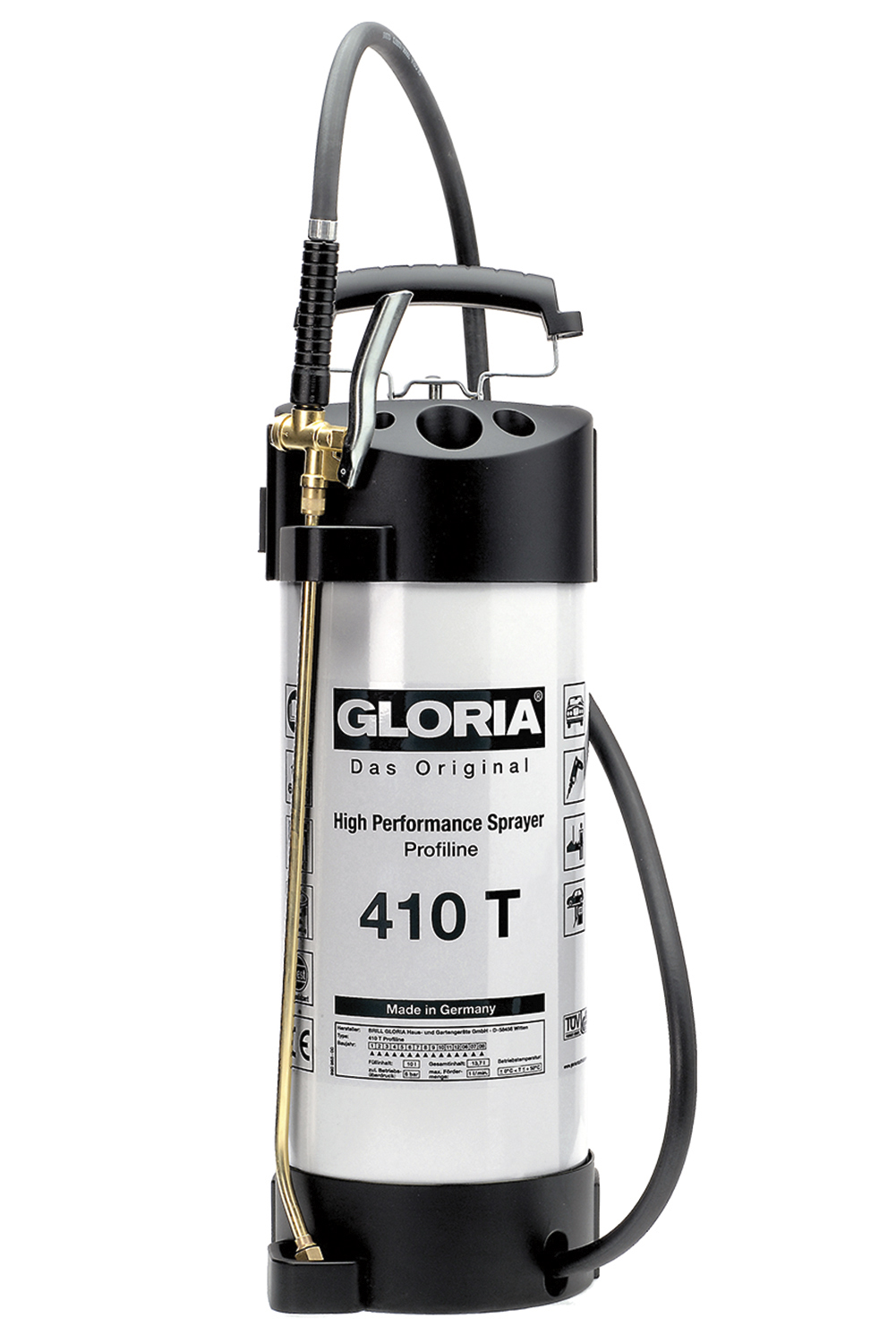 Gloria Trykspr  Metal 410t 10 Ltr