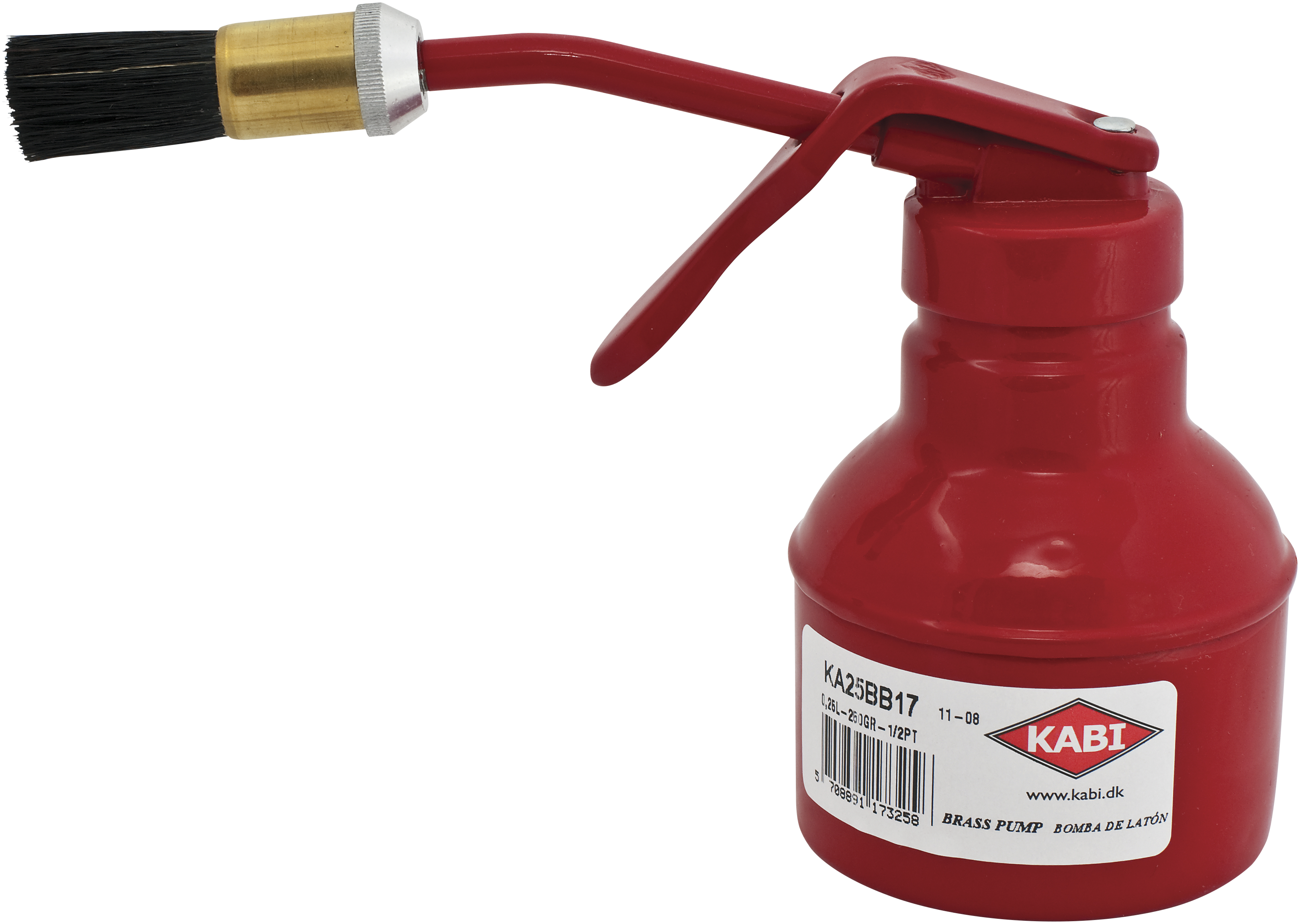 Gluemaster Bukket Rør Pensel 17 Mm