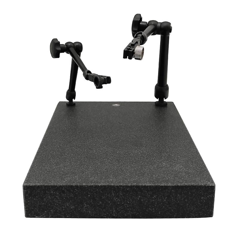 Granitbord 400x250x50 Mm Med 3xm8 Gevindhuller Din 876 Grad