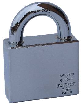 Hänglås 840-  B50 Kartongförp