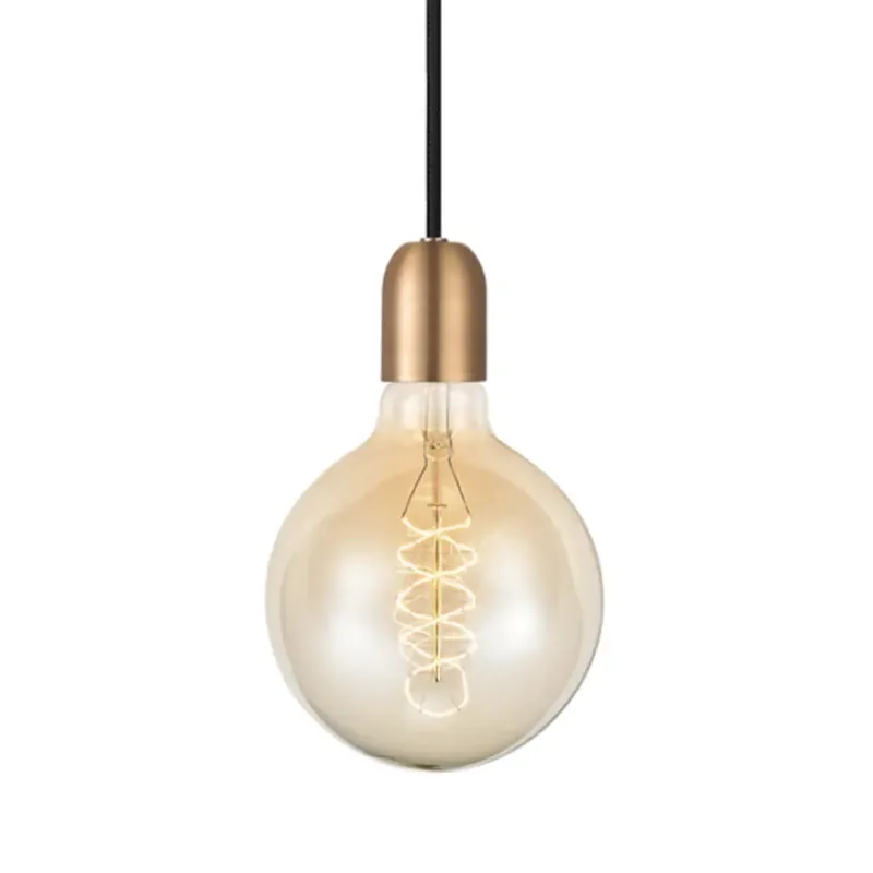 Halo Design Fatningssæt E27 Kobber-lak  741540