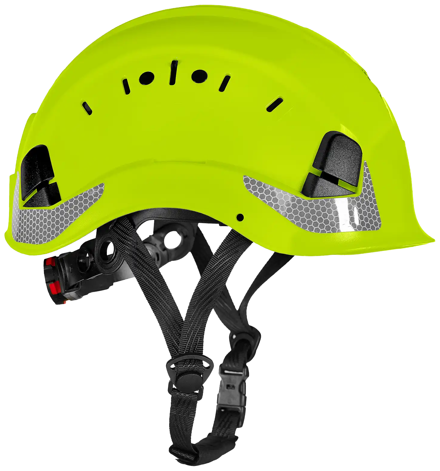 Helmiq Sikkerhedshjelm   Hagerem  Vent  Hi-vis Gul