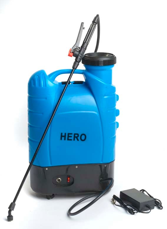 Hero Rygsprøjtesæt Med Motor 15 Ltr