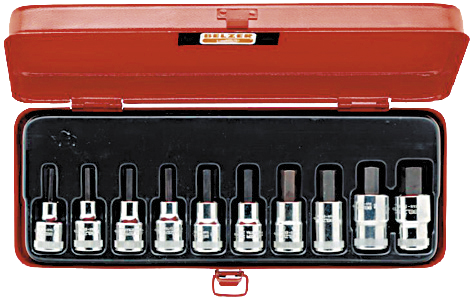 Hex-stifttoppesæt 7809 Mm     Quot  Firk
