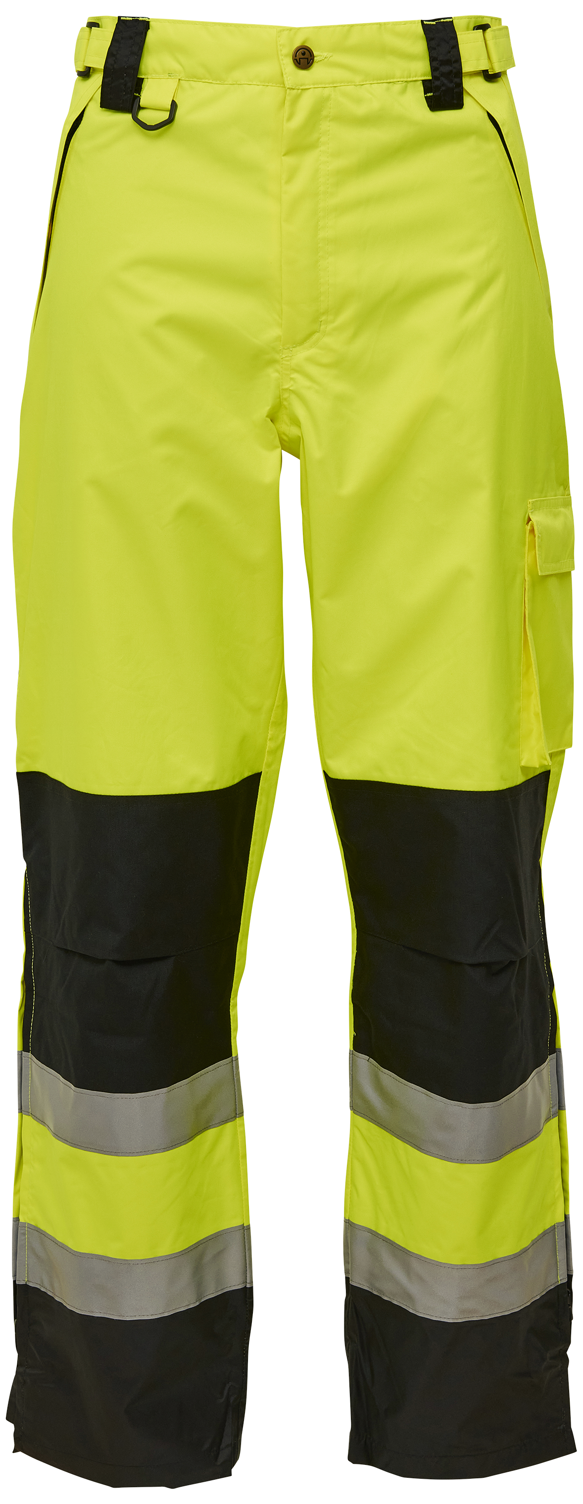 Hi-vis Arbejdsbukser 082400r Gul Sort Str  Xs