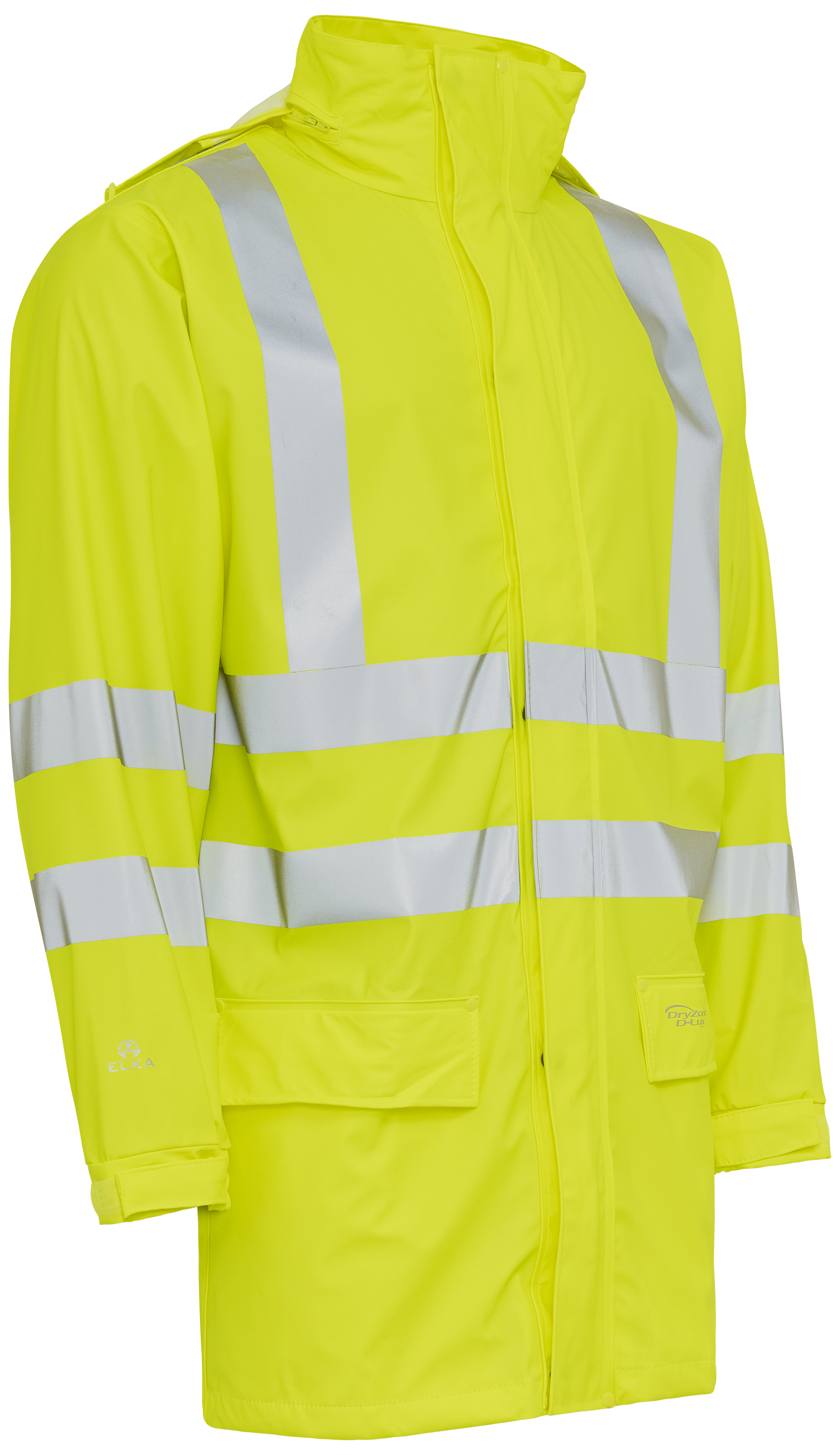 Hi-vis Jakke Lang    Refleks 026301r Gul Str  Xs
