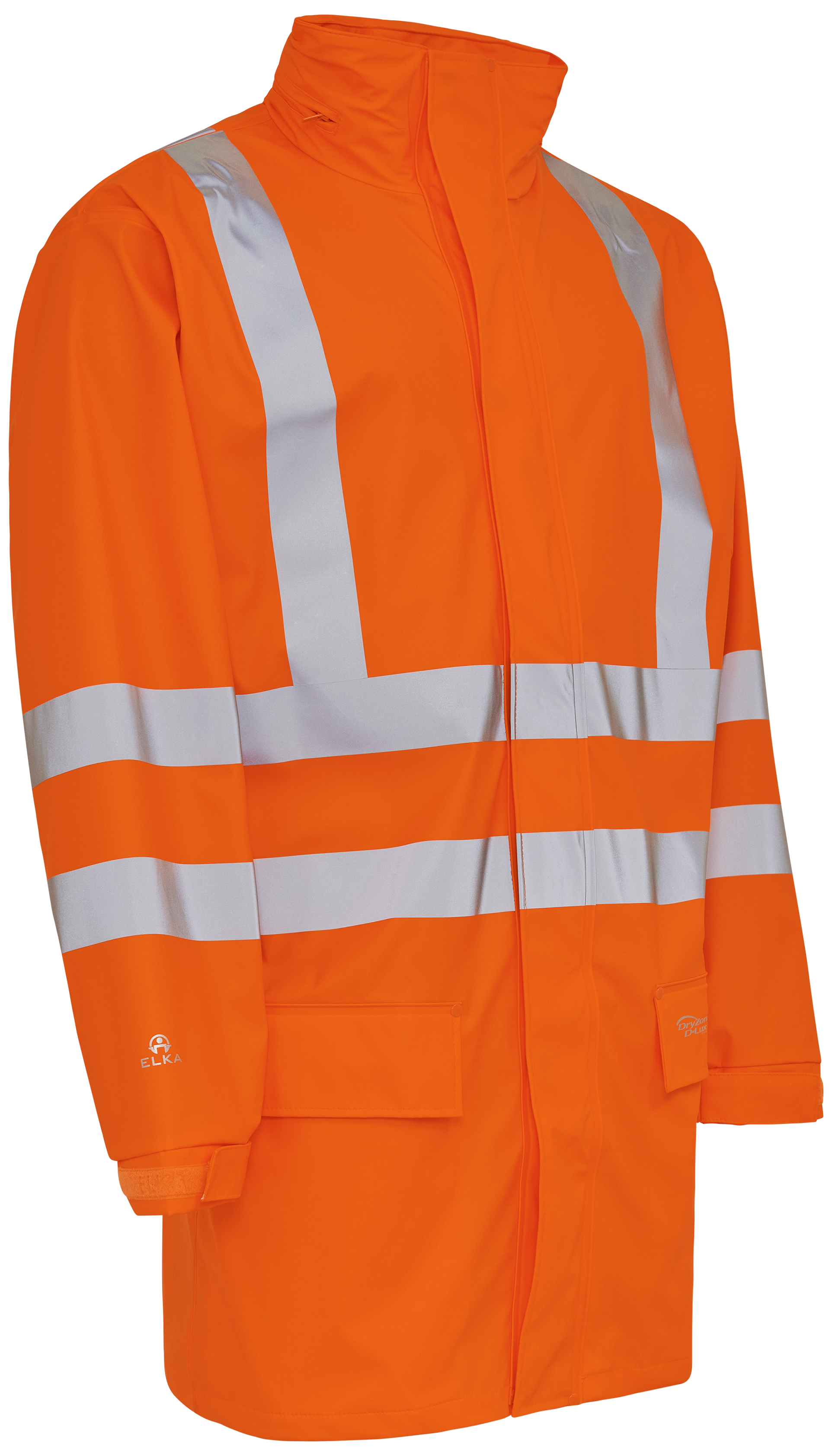 Hi-vis Jakke Lang    Refleks 026301r Orange Str  Xs