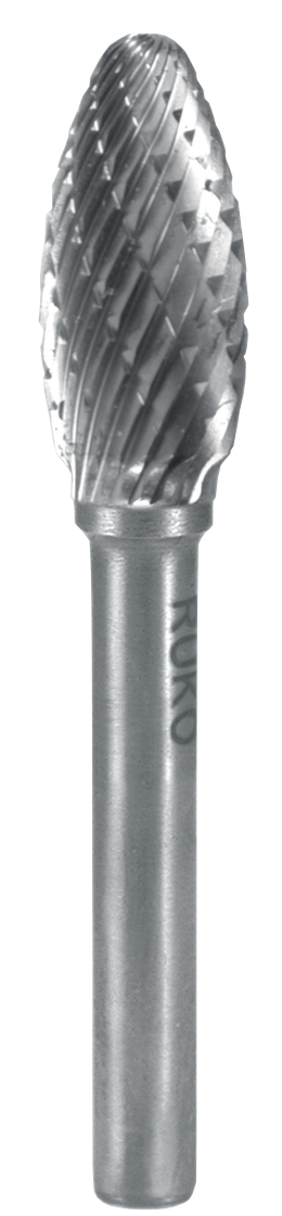 Hm-fræsestift Form Flh Mm