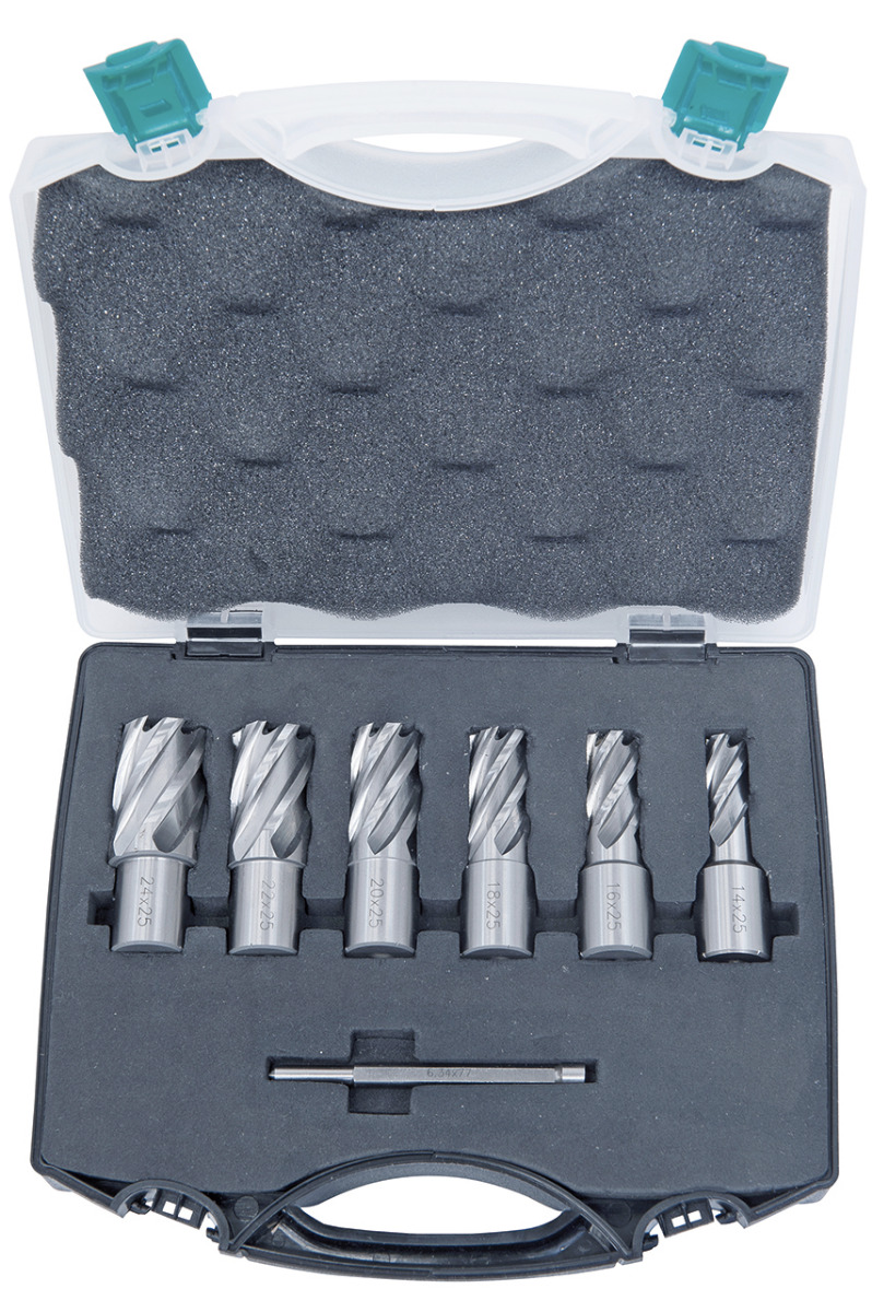 Hss-kerneborsæt 14 24 Mm Boredybde 25 Mm