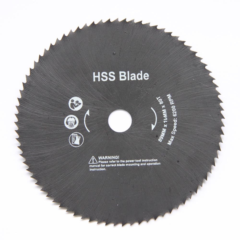 Hss-rundsavklinge   89mm Holzmann Ksb8910hss