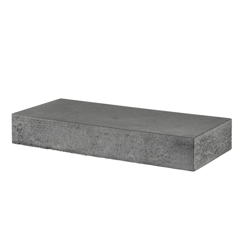 Ibf Trappetrin Lige Kant Sort Antracit 15x100x40cm
