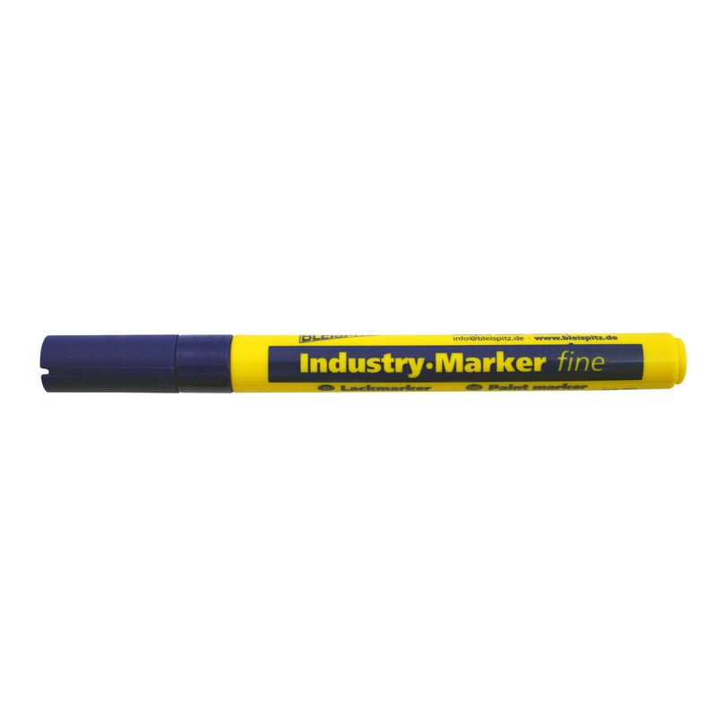 Industri Marker  -  Mm Blå Rund Spids  Model 0938