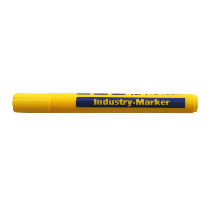 Industri Marker     Mm Gul Rund Spids  Model 0525