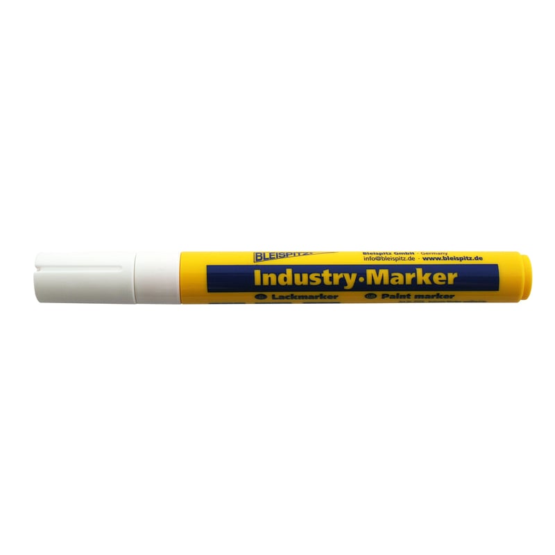 Industri Marker     Mm Hvid Rund Spids  Model 0549