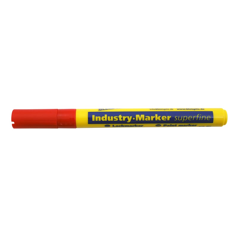 Industri Marker     Mm Rød Rund Spids  Model 0815