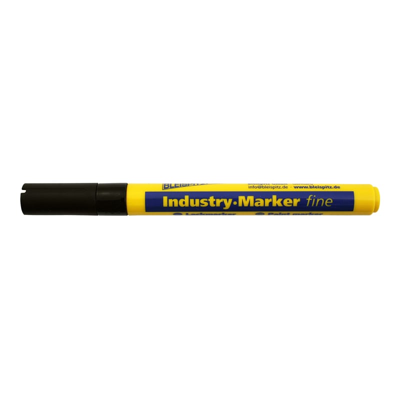 Industri Marker  -  Mm Sort Rund Spids  Model 0990