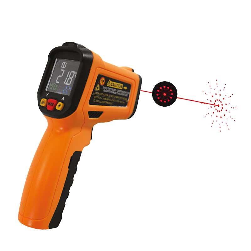 Infrarødt Termometer Med Cirkulær Laser  -30â  -500â