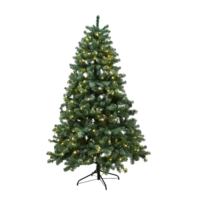 Juletræ Kunstig Pvc Aske  Klasse    210x138 Cm   Led Nordic Winter