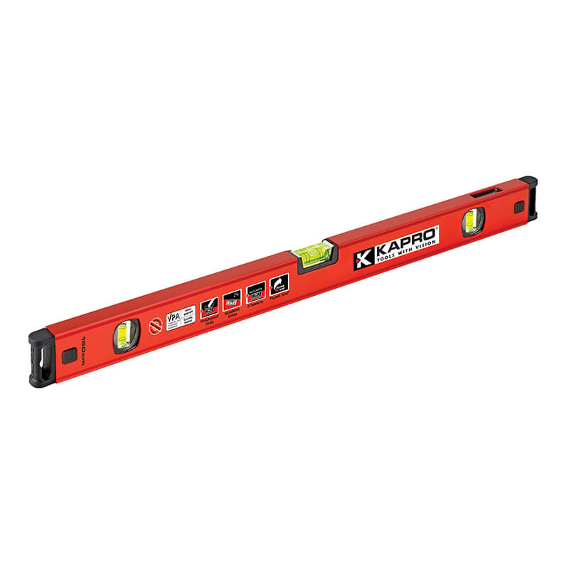 Kapro Genesis Vaterpas 150 Cm Med Dualview  Magneter Og   Acryl-libeller