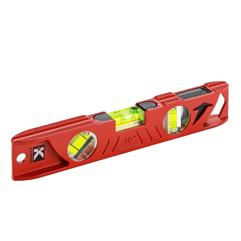 Kapro Torpedo Vaterpas 25 Cm   Støbejern Med Dualview Og Magnet