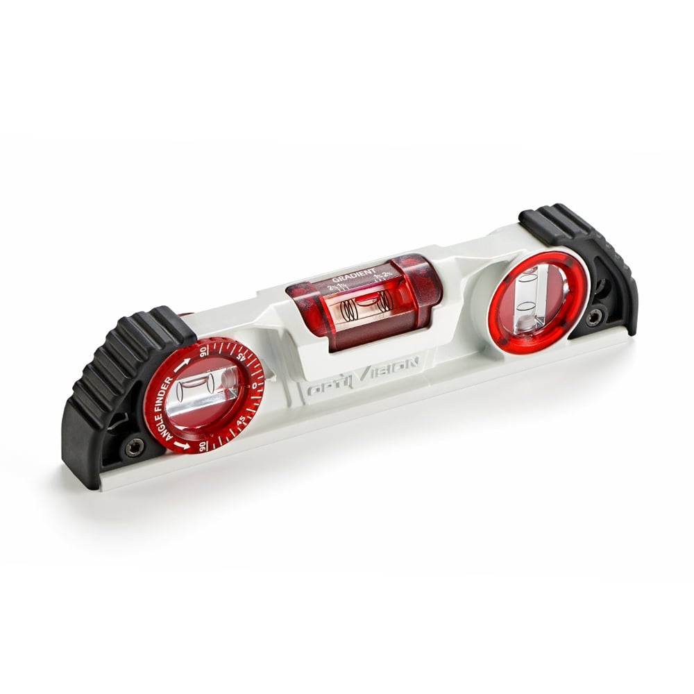 Kapro Torpedo Vaterpas 25 Cm Støbt Aluminium Med Optivision Og Magnet