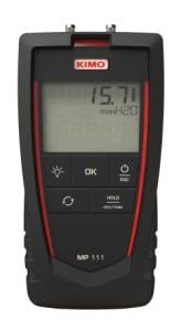 Kimo Mp111 Differenstryksmanometer Kalibreringscertifikat