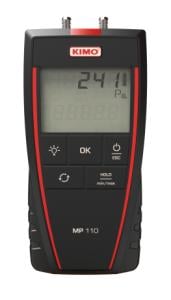 Kimo Mp110s Micromanometer Kalibreringscertifikat