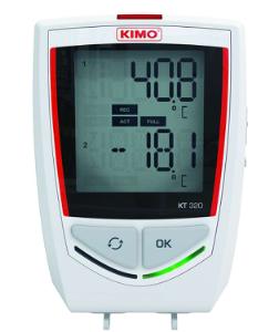 Kistock Kt320 Datalogger Med Intern Temperaturføler Og Eksterne Input