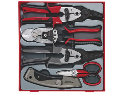 Tengtools Klippe- og Skæresæt – 5 dele i praktisk boks