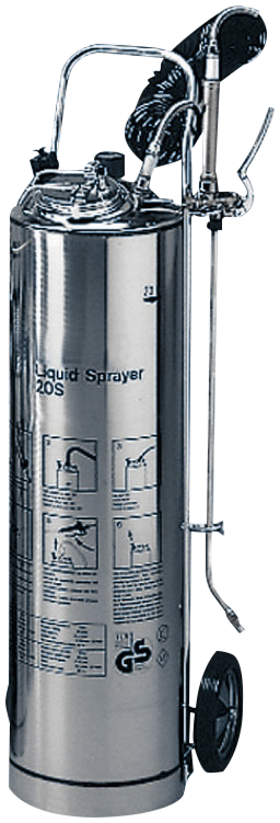 Koncentratsprøjte 20 Ltr Stål